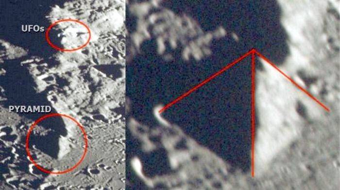 Уфологи рассказали о снимках пирамиды на Луне