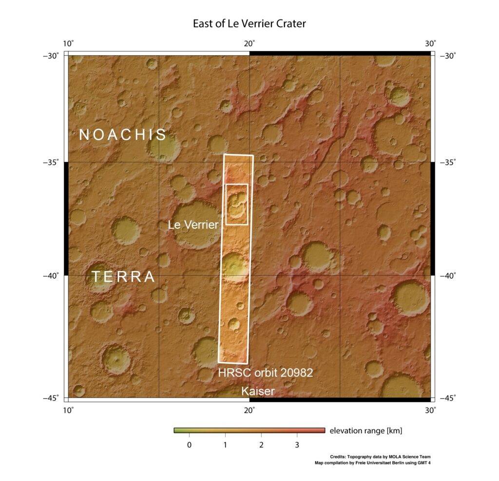 Mars Express обнаружил на поверхности Марса нечто необычное