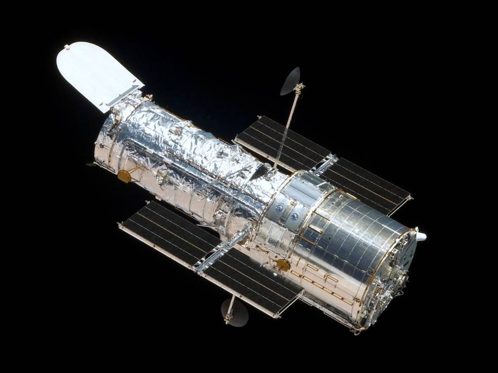Эта фотография космического телескопа НАСА Хаббл была сделана во время пятой миссии по обслуживанию обсерватории в 2009 году. /nasa.gov/
