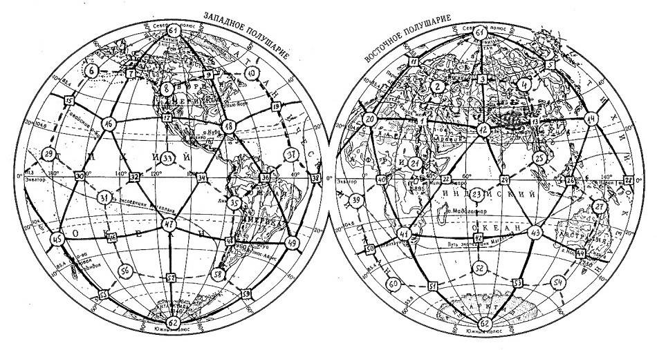 икосаэдро-додекаэдрическая структура Земли /lachugin.ru/