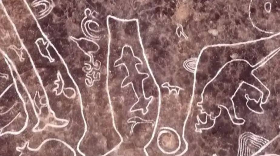древние петроглифы Ратнагири в Индии