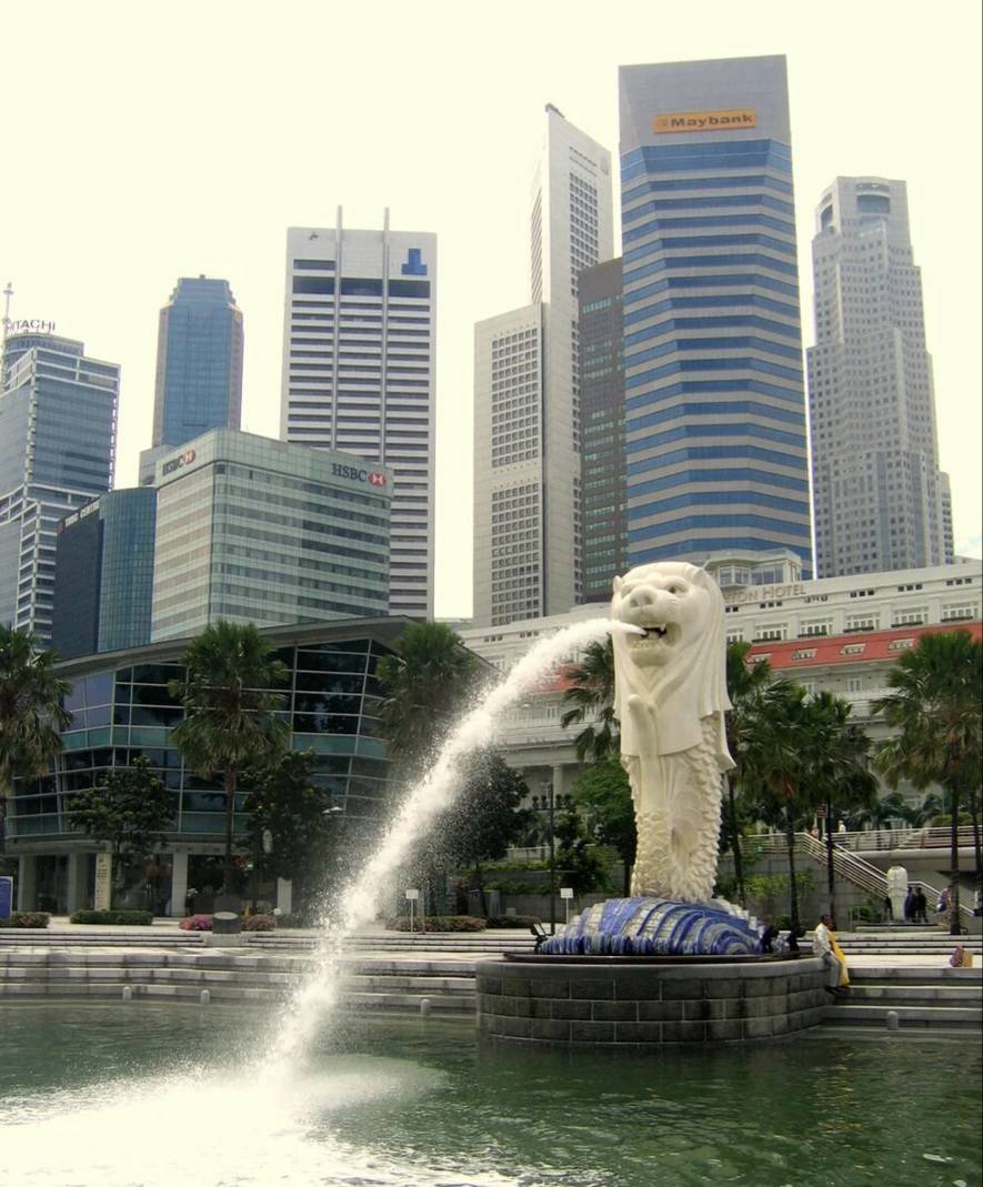Лев мерлион в Сингапуре