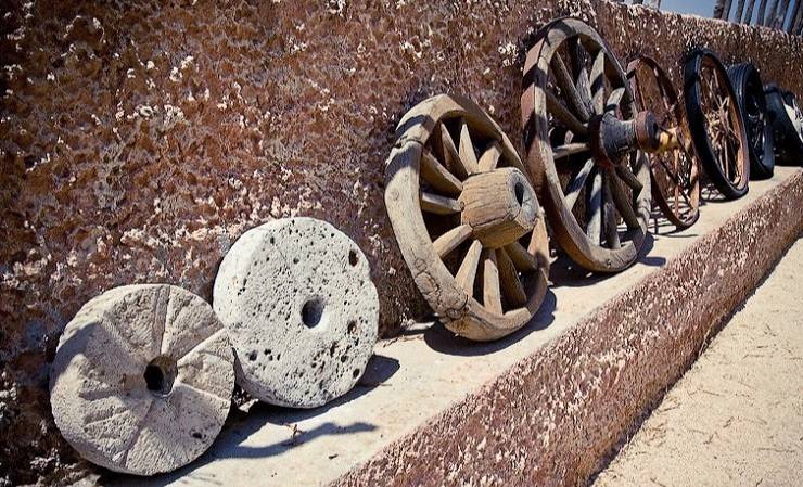 коллекция древних колес