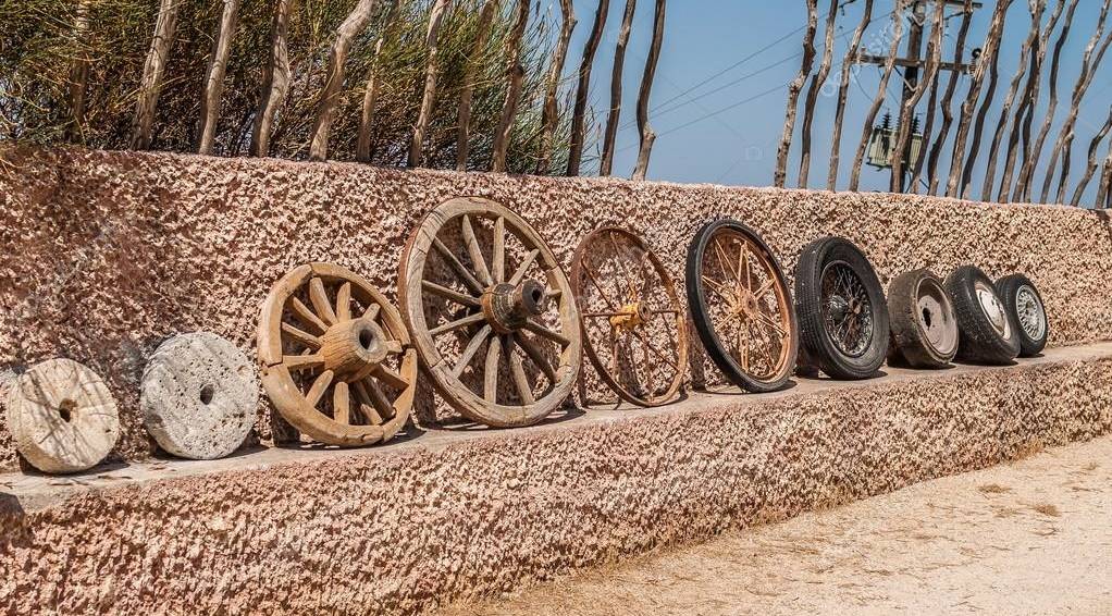 колесо древнее изобретение
