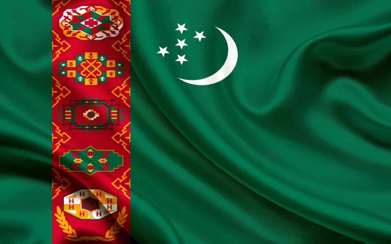 Флаг Туркмении. /tandex.ru/