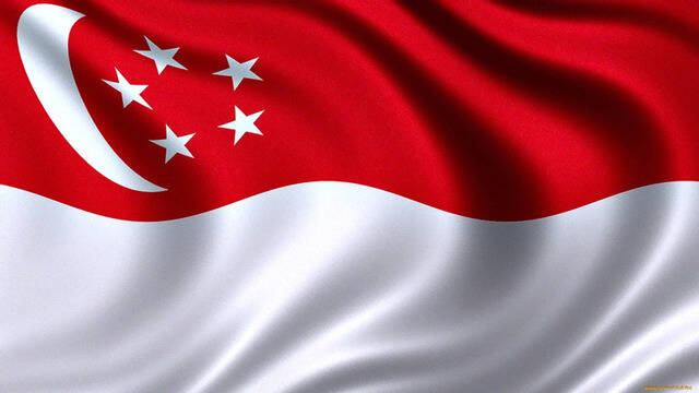 полумесяц флаг Сингапура
