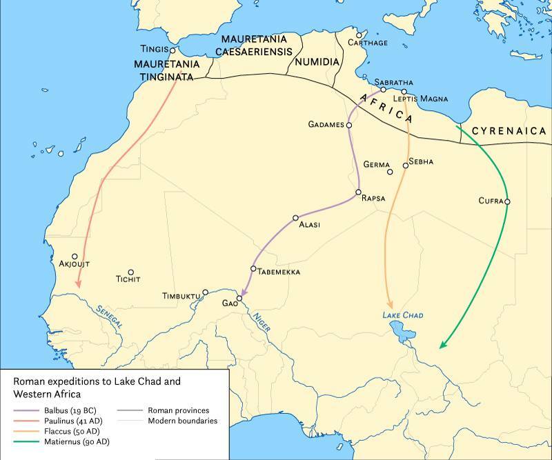 римские экспедиции в Сахару