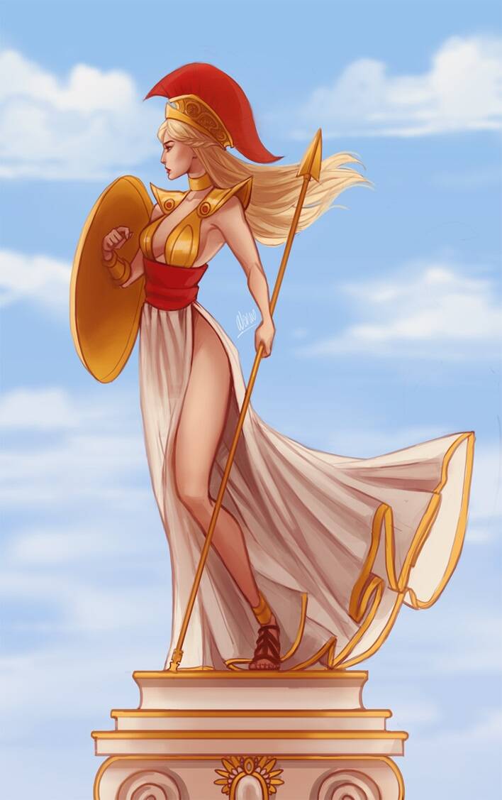 богиня Афина