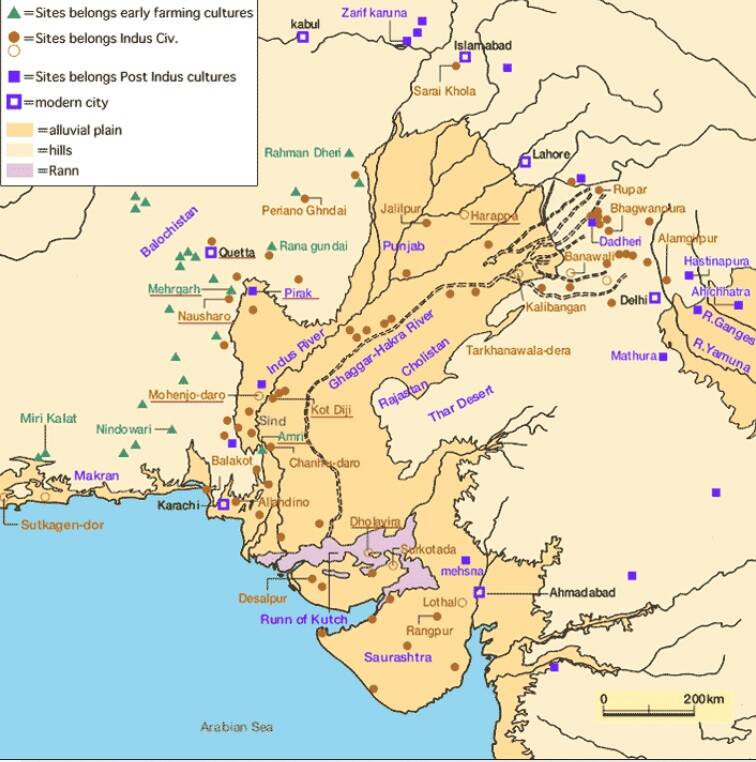 цивилизация долины Инда