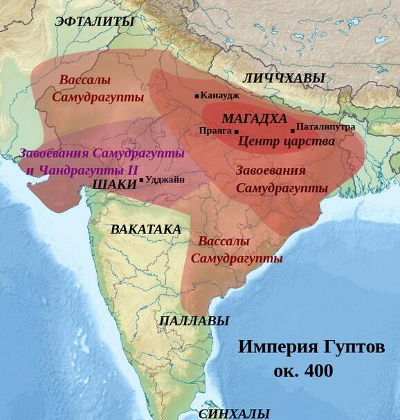 Брахмаварта империя Гуптов