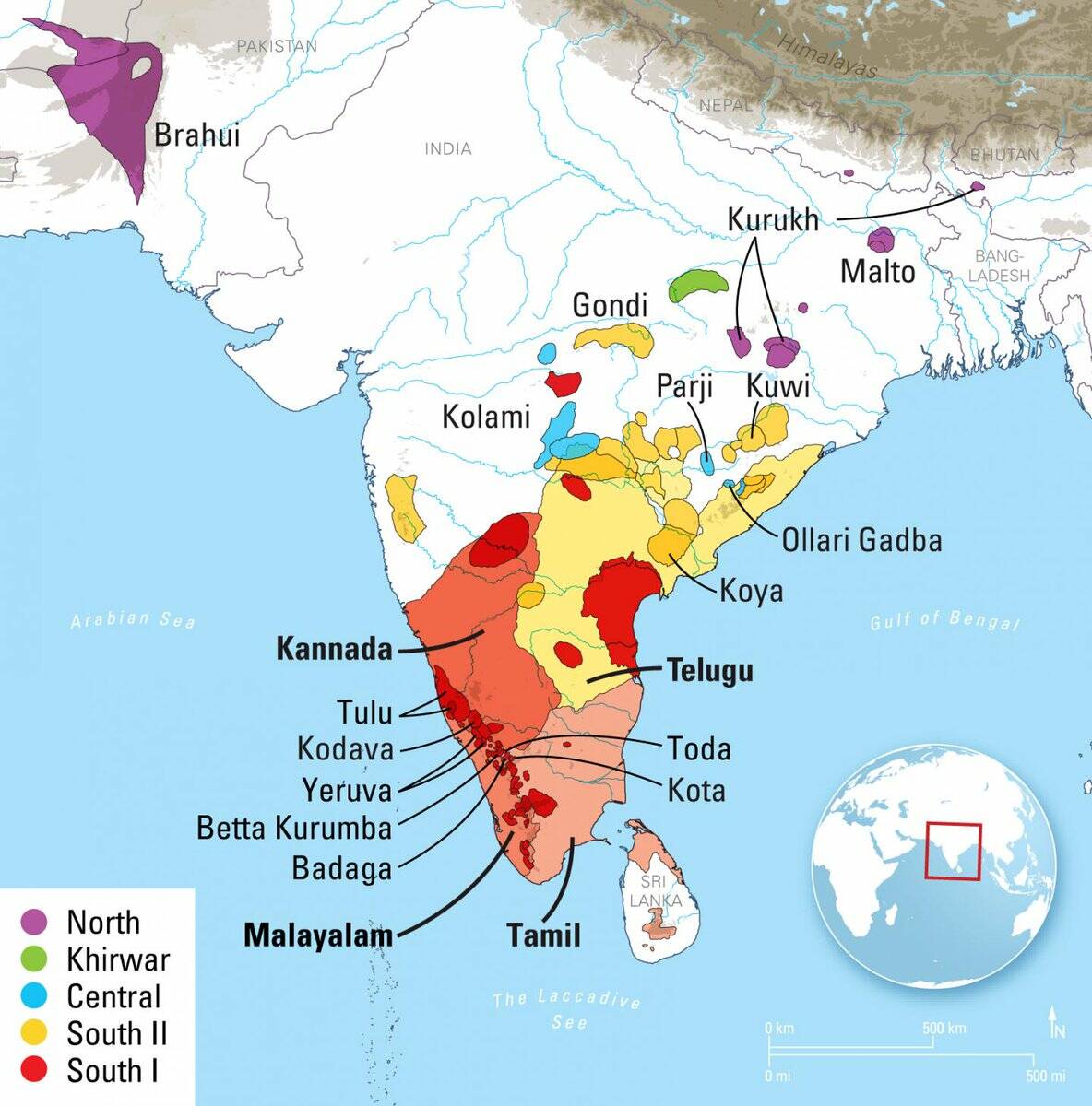 Индостан дравидийские народы