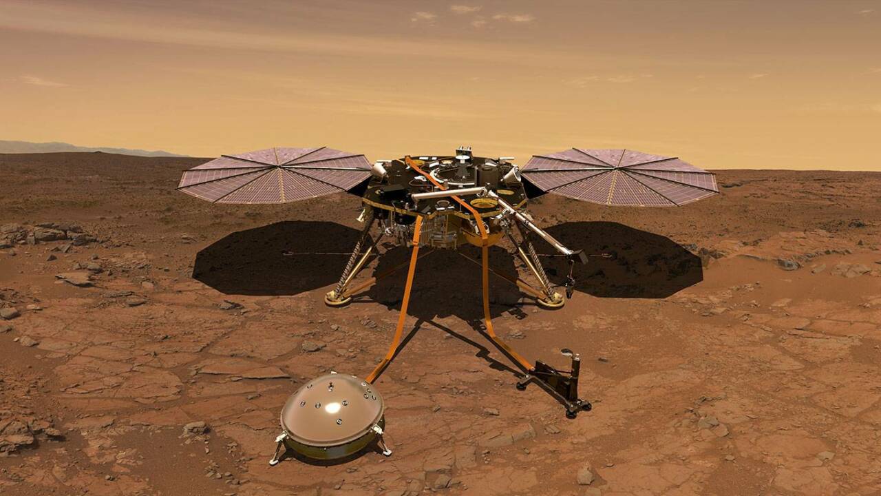 NASA записало странные звуки Марса