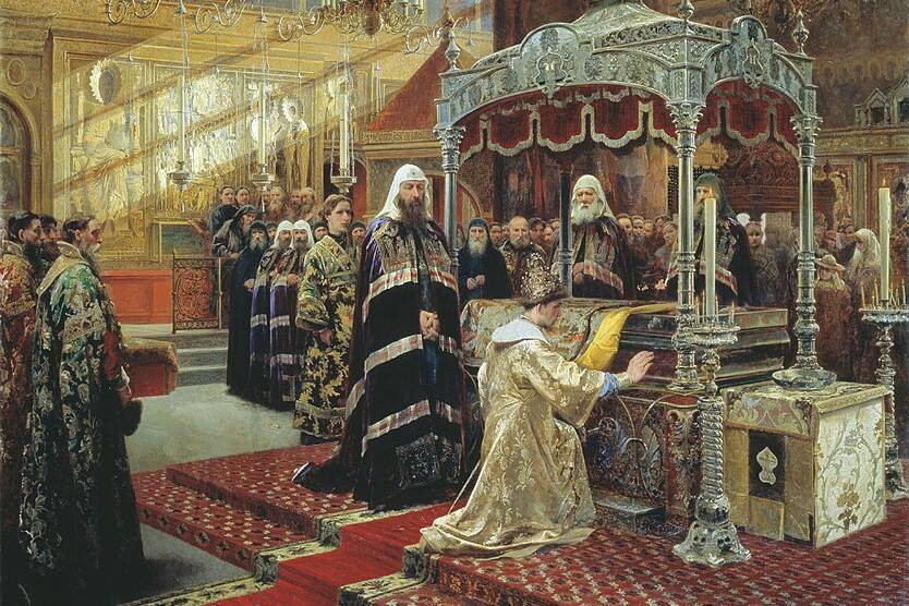 царь Алексей Михайлович и патриарх Никон