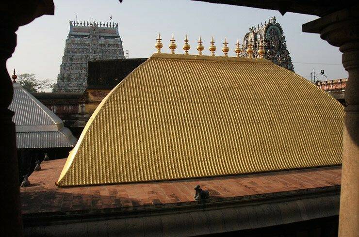 чидамбара-рахасьям храм Чидамбарам золотая крыша