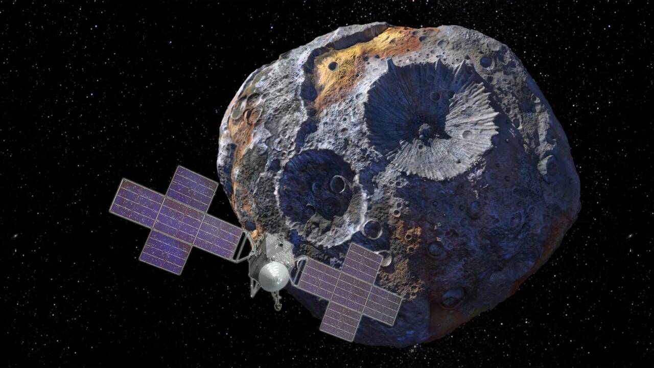 Гигантский железный астероид Психея оказался загадочнее, чем ожидали ученые
