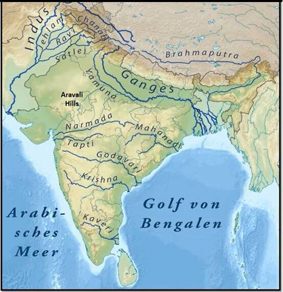 история Индии река Нармада