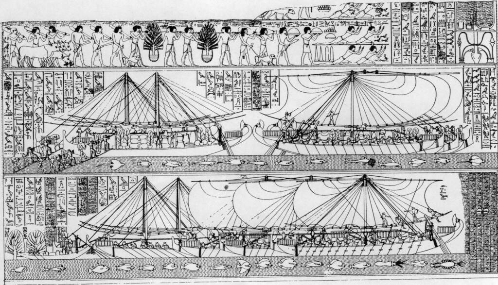 Экспедиция египетских кораблей в страну Пунт 