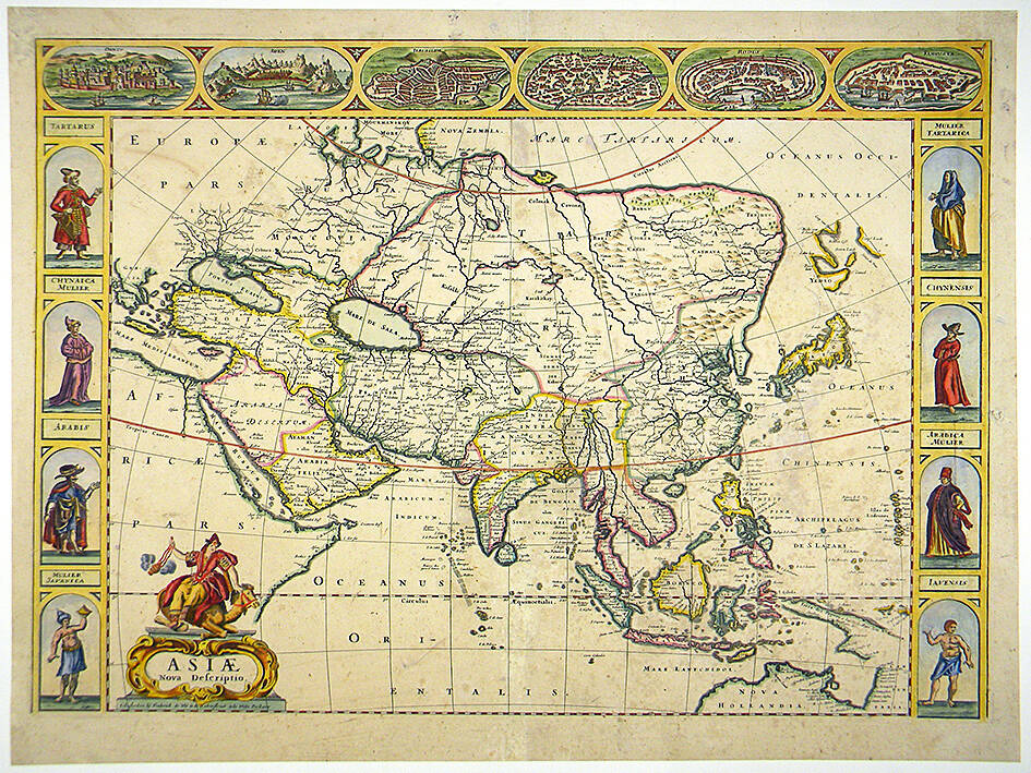 Asia 17. Карта Евразии 17 века. Карта Азии 17 век. Карта Азии 16 века. Карта Азии 17 века.