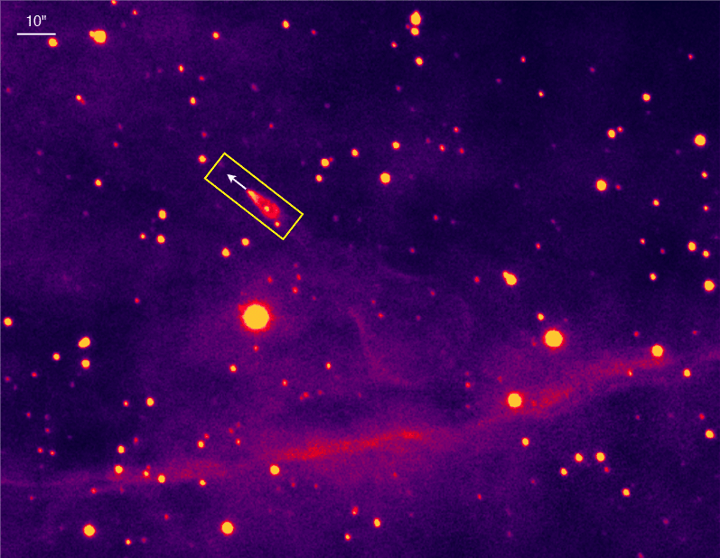 Сверхскоростные пульсары улетают из остатков сверхновых на нейтринных ракетах