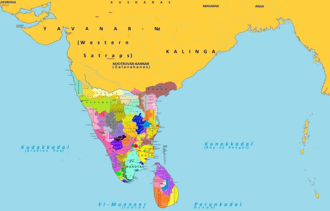 дравиды и тамильские королевства