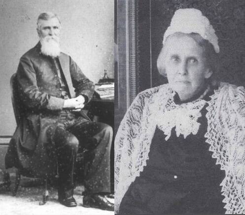 Епископ Роберт Колдуэлл и его жена Элиза 