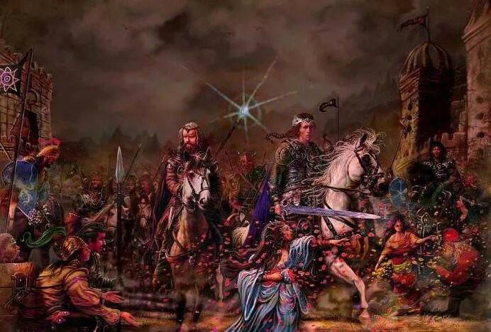 Король Артур и его волшебный меч Экскалибур