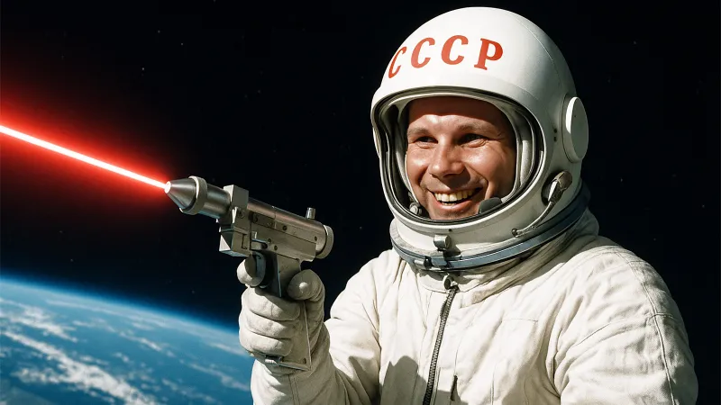 лазерный пистолет